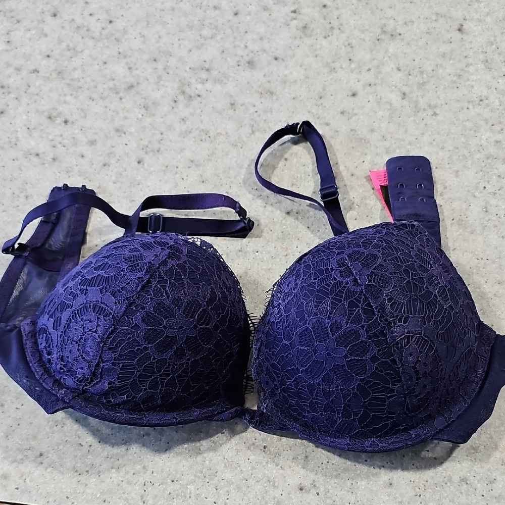 La SENZA Hello Sugar 32 B Purple Lace Bra
